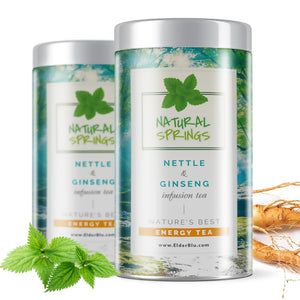Nettle Tea with Ginseng & Spearmint - Herbal Energy Tea