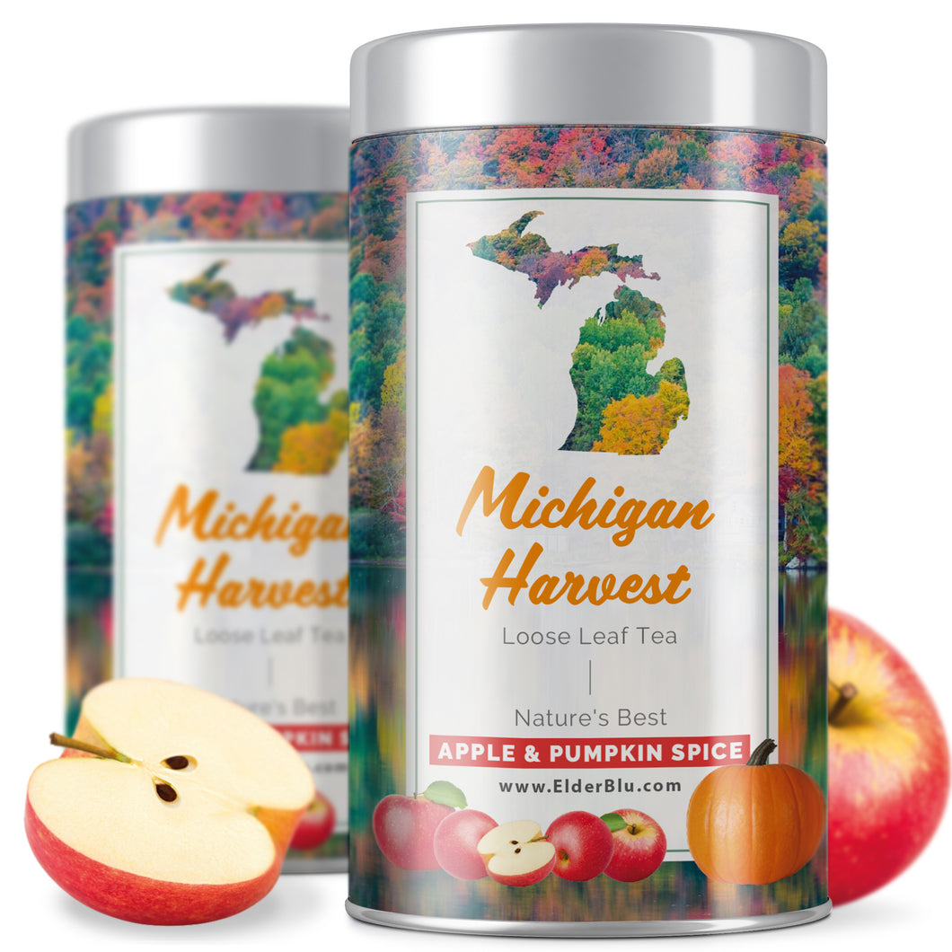 Michigan Harvest - Apple Cinnamon Tea -  Pumpkin Spice Tea