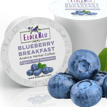 Organic Coffee - Blueberry Breakfast Coffee - Single Serve Cups